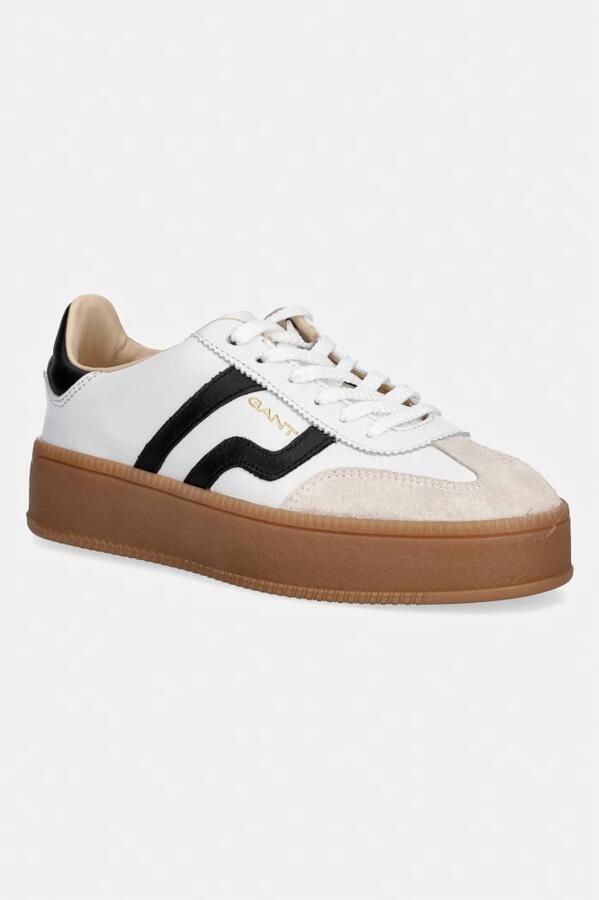 Gant Footwear 32531202 Cuzmani Damestrainers G20-Wit-Zwart - Foto 4