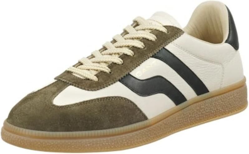 Gant herensneaker Cuzmo suede 29631642 wit bruin zwart - Foto 2