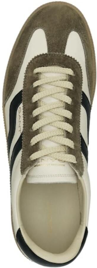 Gant herensneaker Cuzmo suede 29631642 wit bruin zwart - Foto 5