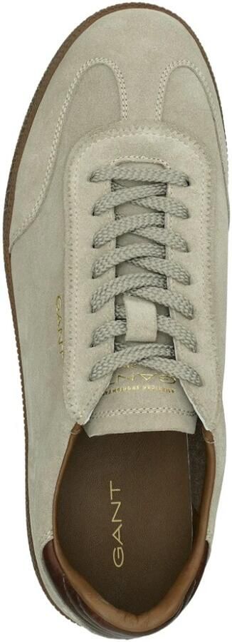 Gant herensneaker Cuzmo suède 29633644 taupe - Foto 4