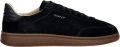 Gant Sneakers van echt rundleer model 'Cuzmo' - Marineblauw