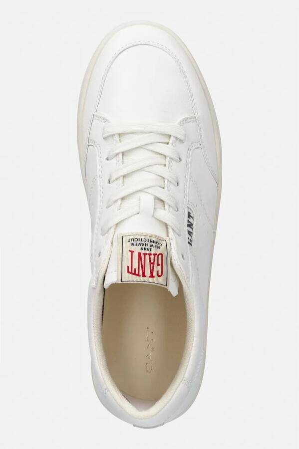 Gant sneakers van leer met labelprintdetails model 'PREPLA' - Foto 4