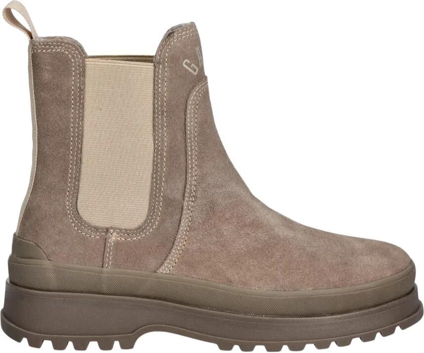 Gant Chelsea boots van leermix model 'Wintly'