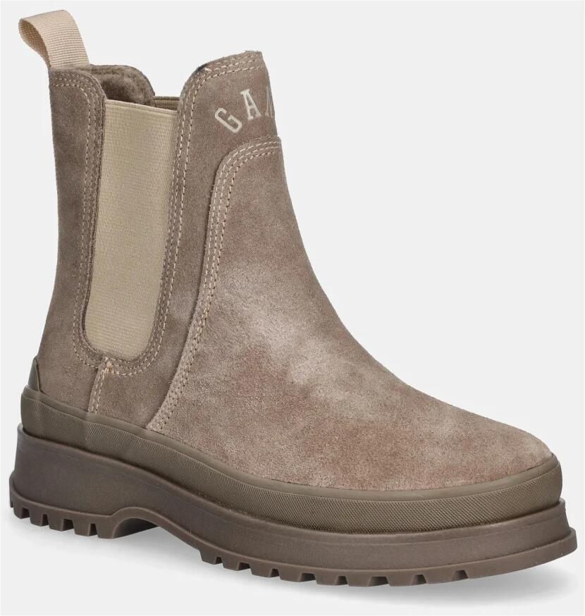 Gant Chelsea boots van leermix model 'Wintly' - Foto 5