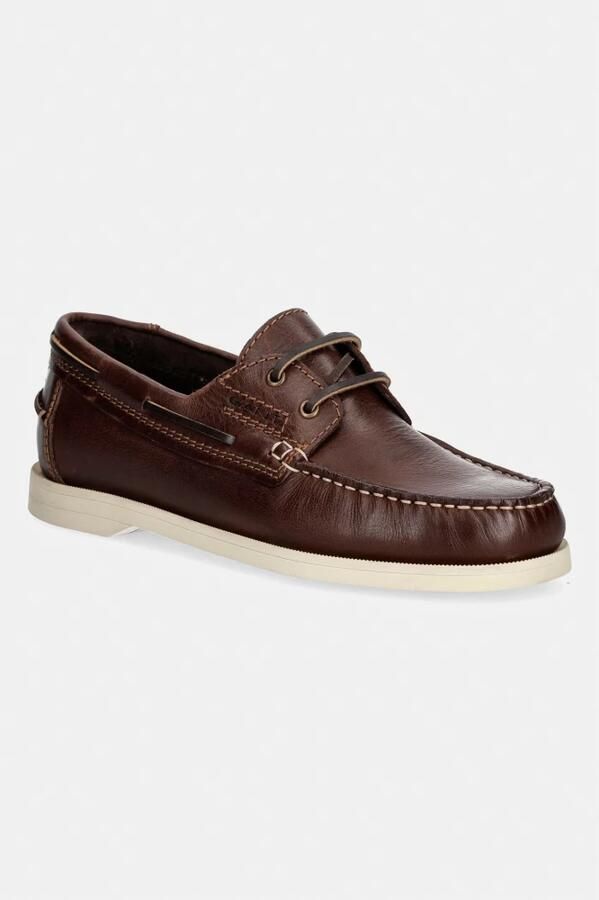Gant Bootsschoenen van rundleer met vetersluiting model 'Yardport' - Foto 2