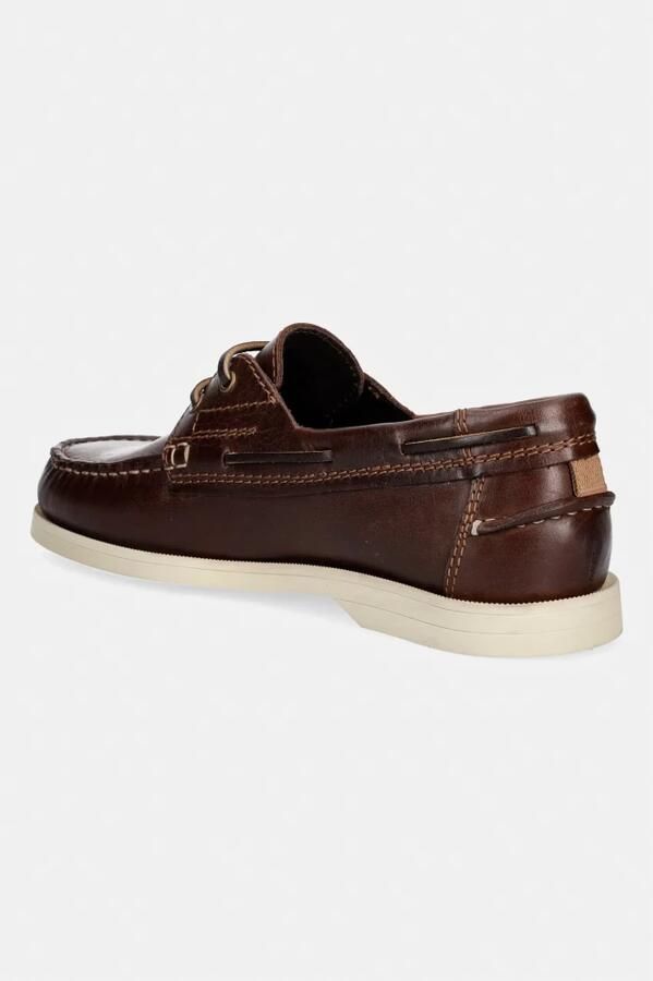 Gant Bootsschoenen van rundleer met vetersluiting model 'Yardport' - Foto 5