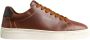 Gant Klassieke leren cupsole sneakers Brown Heren - Thumbnail 2