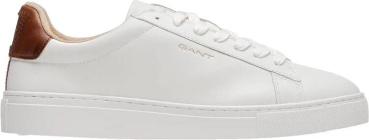 Gant Mc Julien Leren Sneakers White Heren
