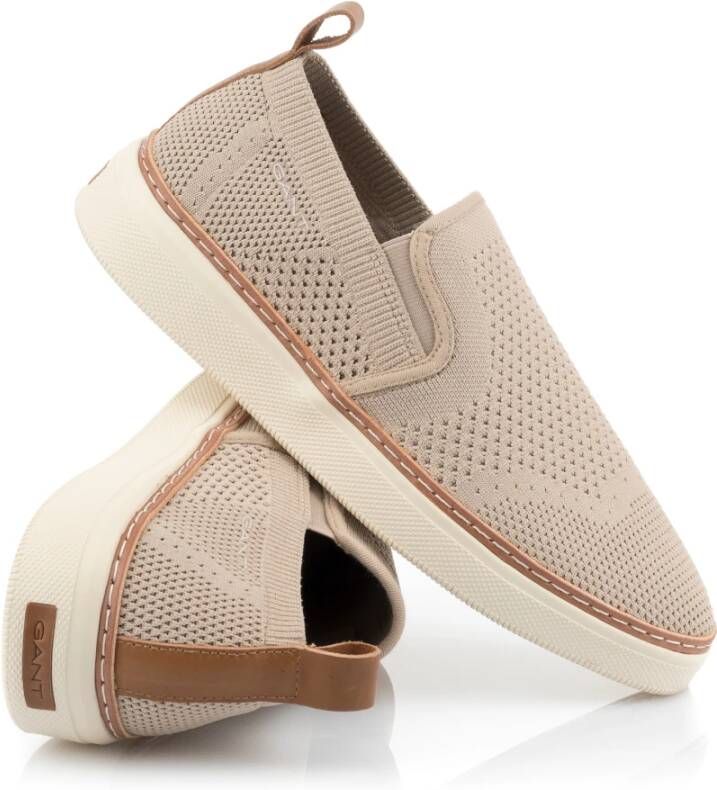 Gant Upgrade je sneakerstijl met San Prep Sneakers Beige Heren