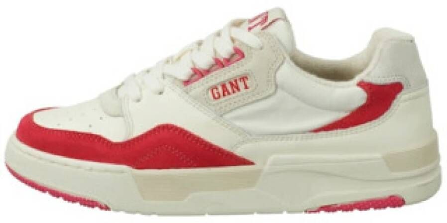 Gant Wit Stijlvol Shirt Red