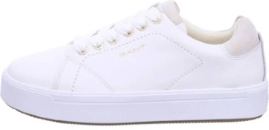 Gant Witte Heren Sneaker Moderne Stijl