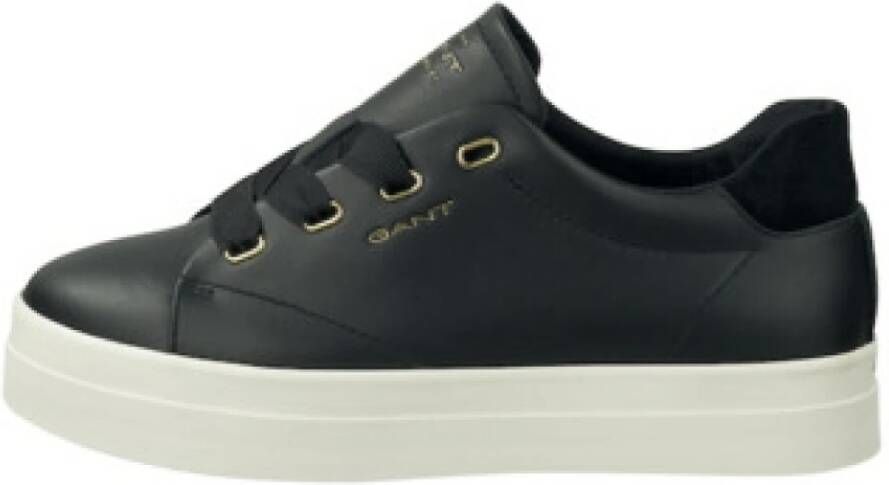 Gant Zwarte Heren Sneaker Moderne Stijl