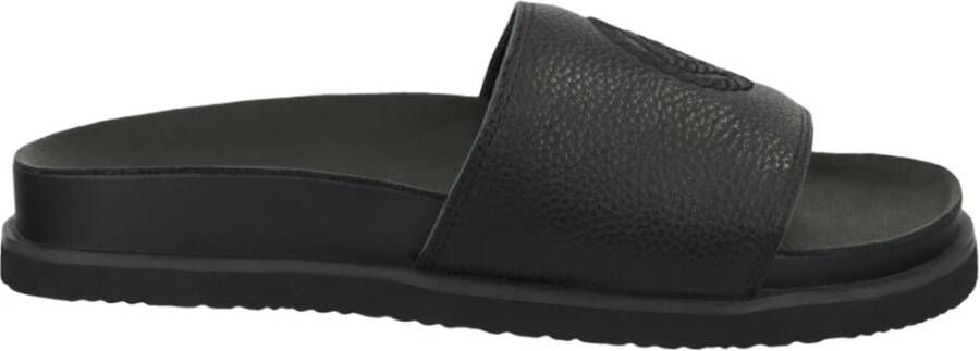 Gant Zwarte Pantoffels voor Vrouwen Black Dames