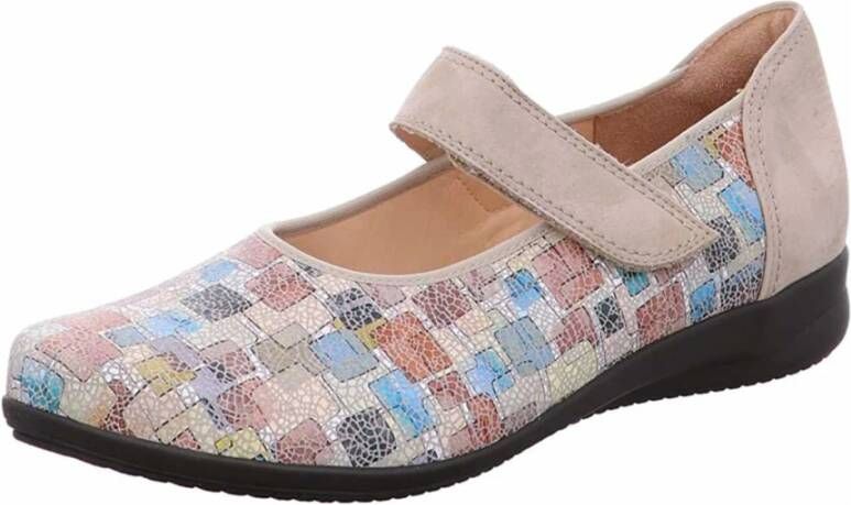 Ganter Ballerina`s van reliëfleder