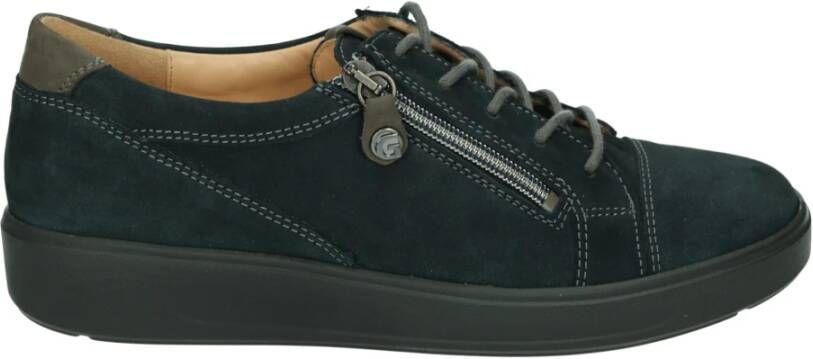 Ganter 203432~~~~~~~~~~~~~~~~~~~~~~~~ Dames veterschoenen Blauw