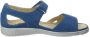 Ganter 200142~~~~~~~~~~~~~~~~~~~~~~~~ Dames slippers Blauw - Thumbnail 2