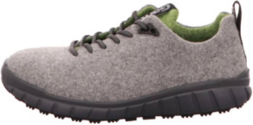 Ganter Comfort Veterschoenen voor Dames in Grafiet-Kiwi