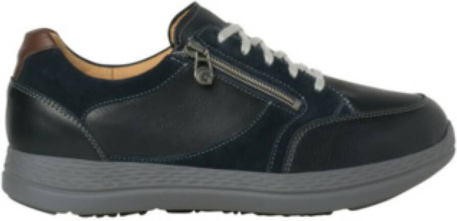 Ganter 259847~KARL~LUDWIG~~~~~~~~~~~~ Vrije tijdsschoenenHeren veterschoenHeren sneakersCasual Blauw - Foto 3