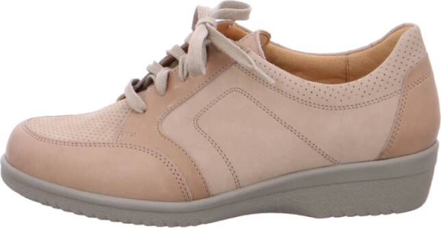 Ganter Comfortabele leren veterschoenen