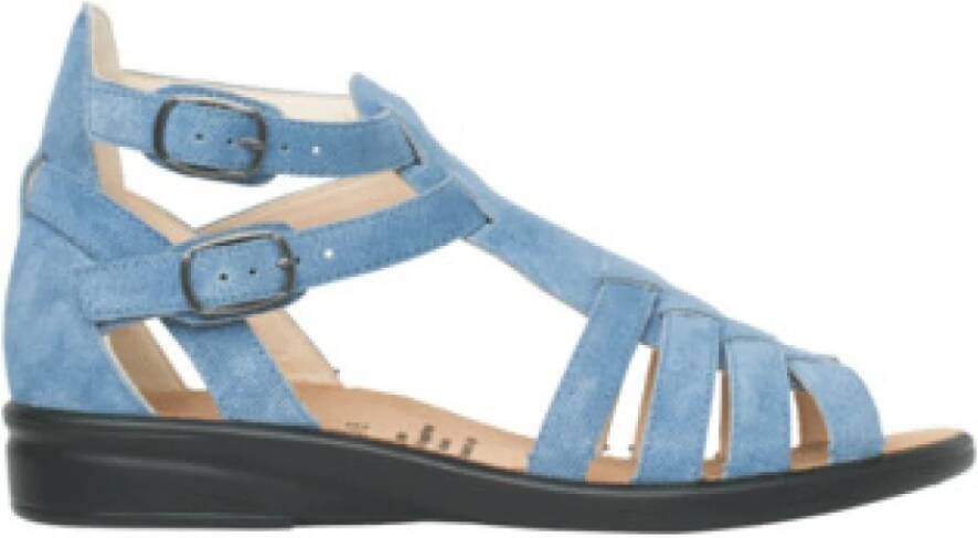 Ganter Comfortabele sandalen voor dames in effen kleur