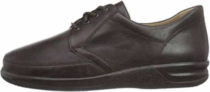 Ganter Comfortabele Veterschoenen voor Heren in Modder