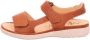 Ganter 200181 GINA Platte sandalenDames SandalenPopulaire damesschoenen Cognac - Thumbnail 2