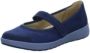 Ganter Blauwe Damen Ballerinas Elegante Instap Schoenen - Thumbnail 1