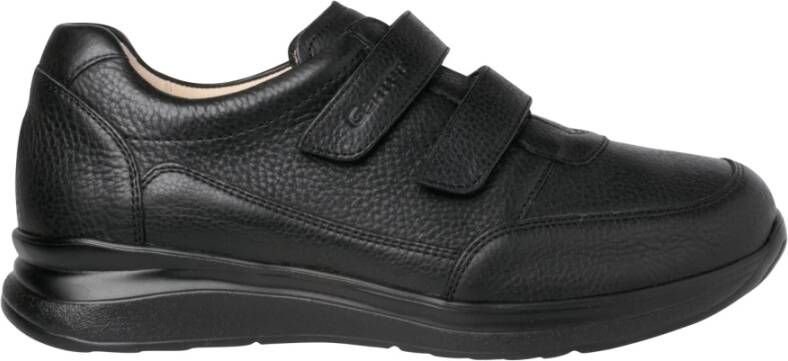 Ganter Ergonomische Brede Dubbele Riem Schoen Zwart