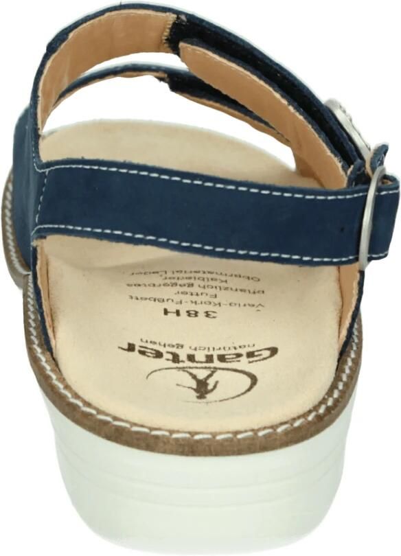 Ganter 205848~~~~~~~~~~~~~~~~~~~~~~~~ Sandalen met hakDames Sandalen Blauw - Foto 2