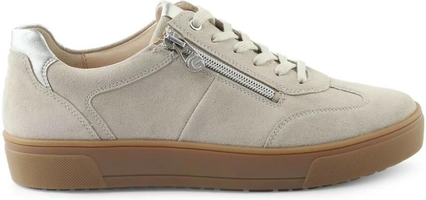 Ganter Sneakers laag beige
