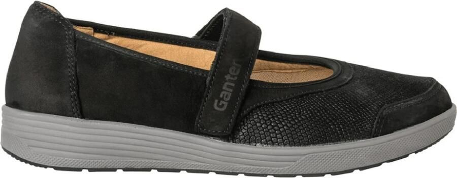 Ganter Gestempeld Leren Platte Ballerina's - Foto 3