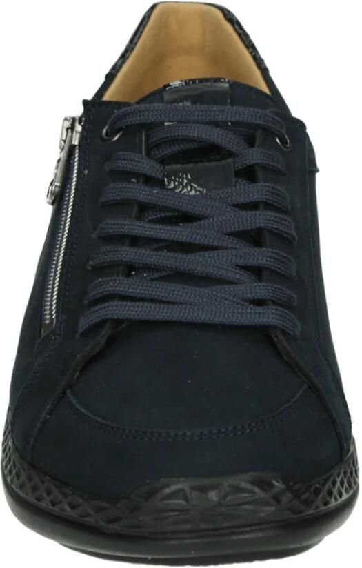 Ganter Blauwe Leren Sportieve Lage Schoenen - Foto 2