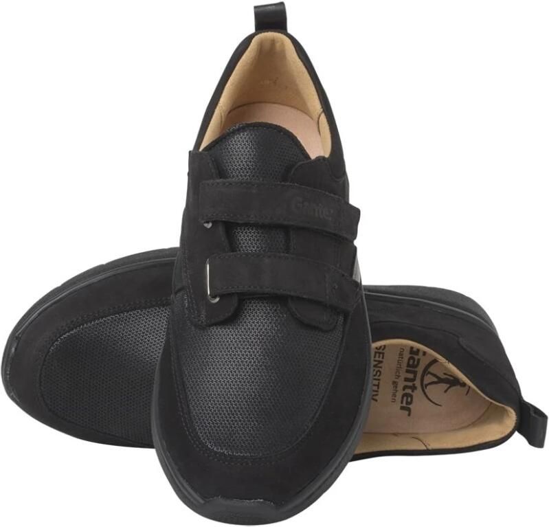 Ganter Brede Band Schoen voor Gezondheid Zwart - Foto 2
