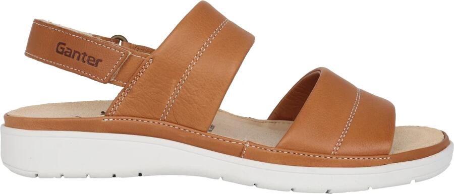 Ganter Bruine Damessandalen Kleine pasvorm