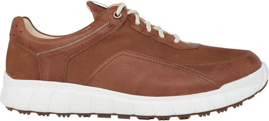 Ganter Wide Fit Leren Sneaker Bruin - Foto 5
