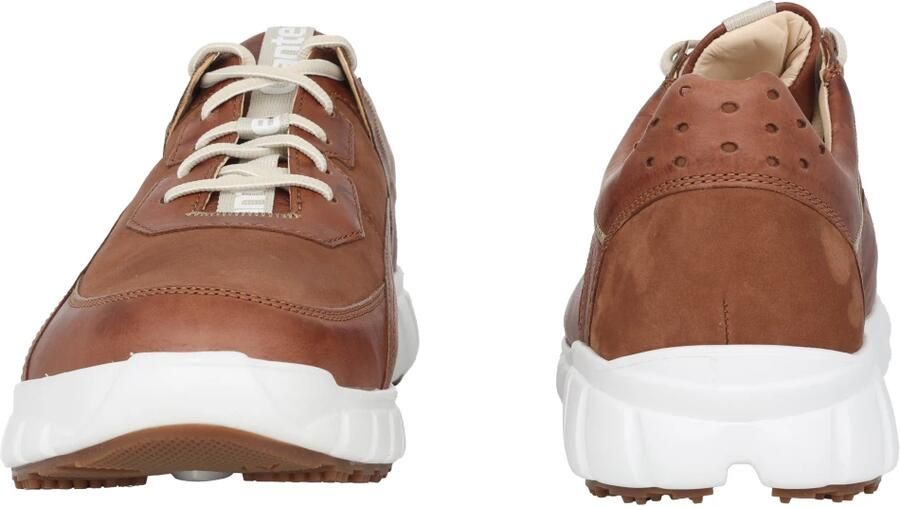 Ganter Wide Fit Leren Sneaker Bruin - Foto 6