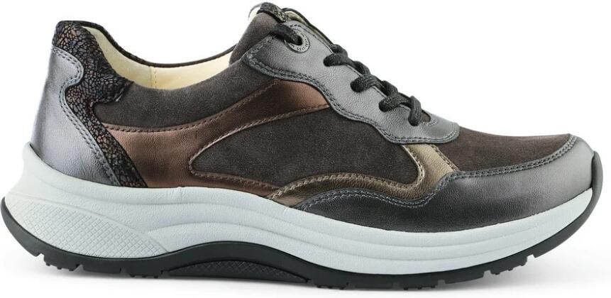 Ganter Hig fly da activ vario sneaker asphalt multi Kleur Grijs)