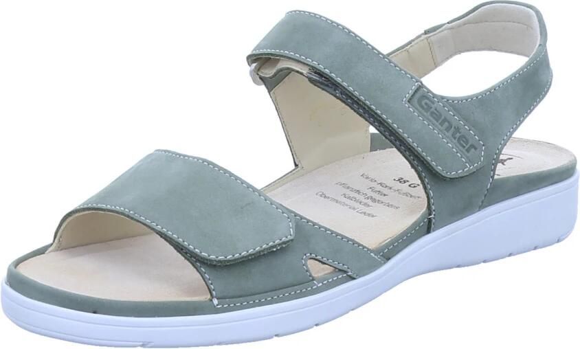 Ganter Comfortabele damessandalen in effen kleuren