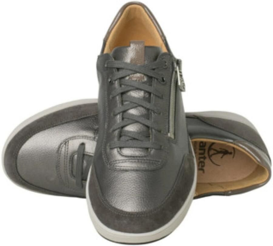 Ganter Moderne antraciet damessneaker