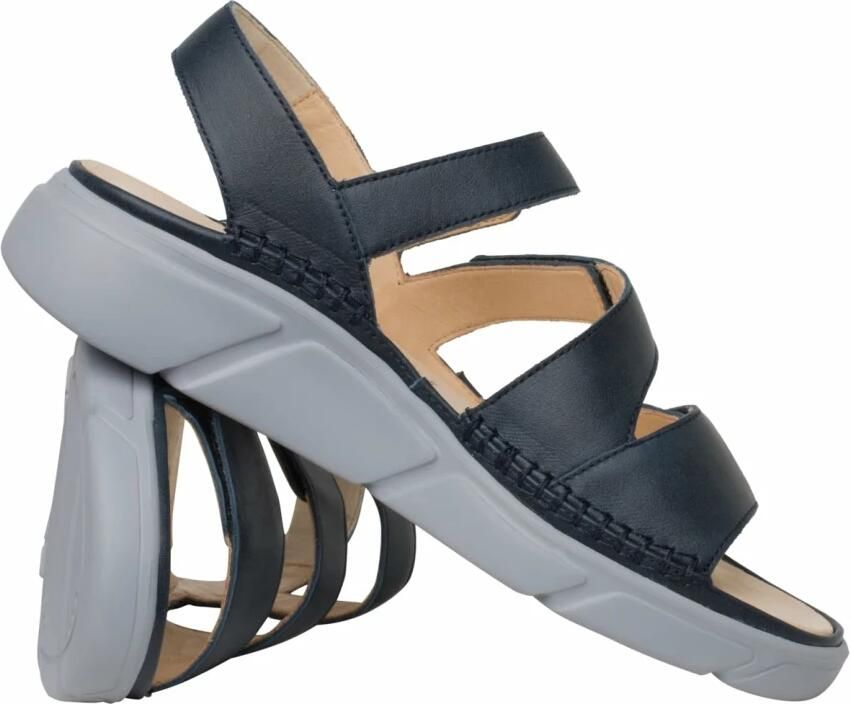 Ganter 200471~HALINA~~~~~~~~~~~~~~~~~ Platte sandalenDames Sandalen Blauw - Foto 2