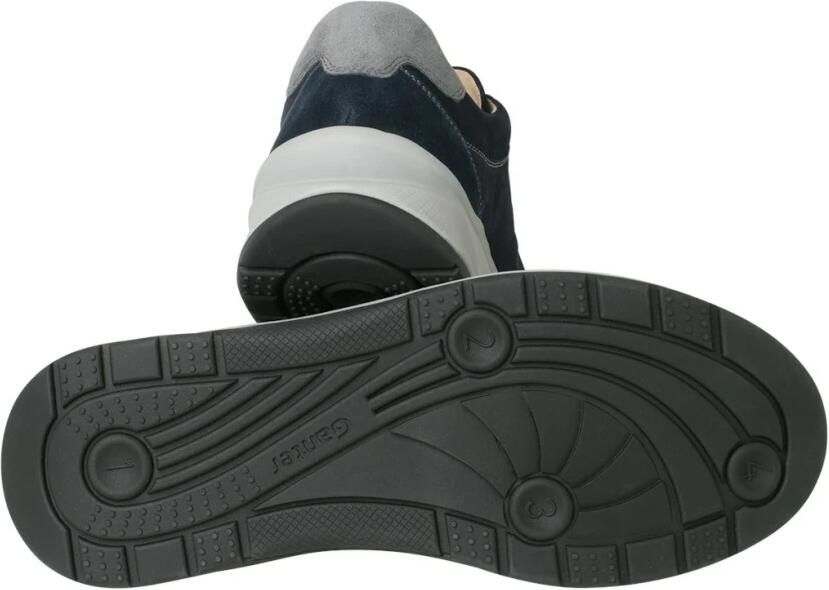 Ganter 251912 HIGH FLYER Lage sneakersVrije tijdsschoenenHeren sneakers Blauw - Foto 3