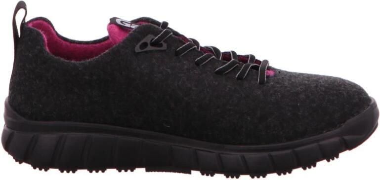 Ganter 201430-0193 dames veterschoenen zwart