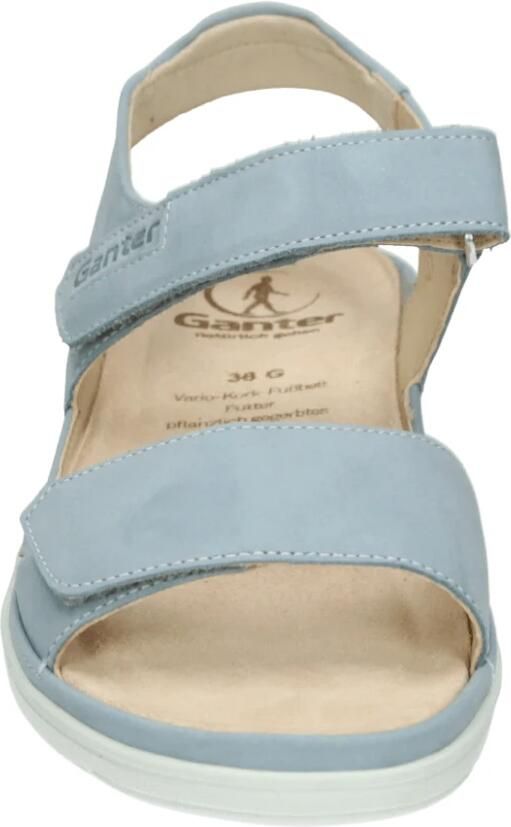 Ganter 200123~GINA~~~~~~~~~~~~~~~~~~~ Platte sandalenDames Sandalen Blauw - Foto 2