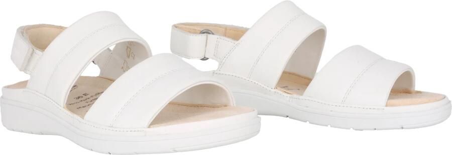 Ganter Witte leren damessandaal - Foto 3