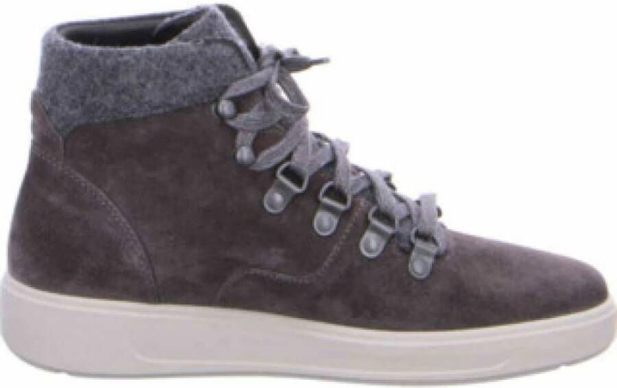 Ganter Grafiet Veterschoenen voor dames