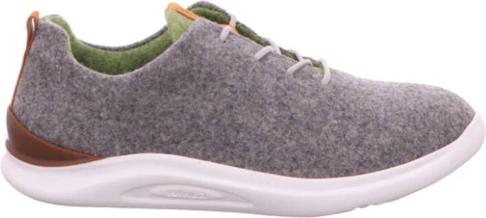 Ganter Grijze Dames Casual Veterschoenen