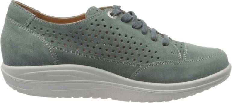 Ganter Leren Veterschoenen met Sleehak