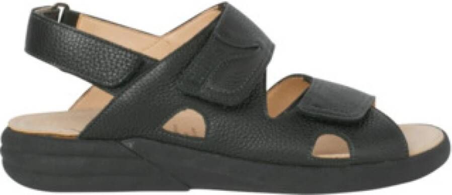Ganter Zwarte Platte Sandalen