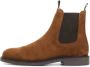 Garment Project Chelsea boot cognac suede Bruin Heren - Thumbnail 1