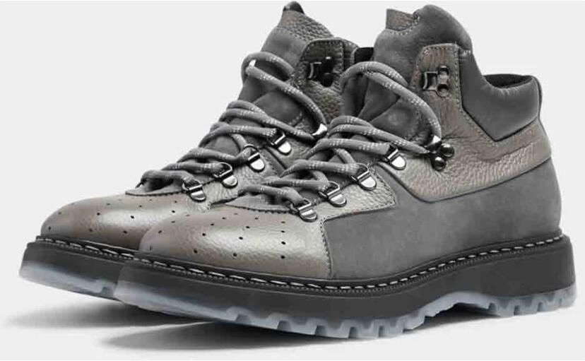 Garment Project Kledingproject Gp2439 270 Jake Hiking Boots Brain Mix Grijs Heren